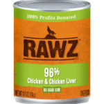 Rawz Dog 96% Chicken & Chicken Liver 12.5oz