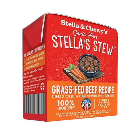 Stella & Chewy’s Grass-Fed Beef Stew For Dogs 11oz