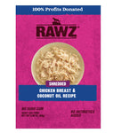 Rawz Cat Chicken Breast/Coconut Oil Shredded