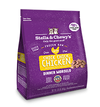 Stella & Chewy Frozen Cat Morsels Chicken 1.25#