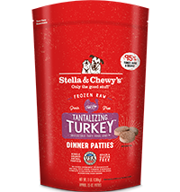 Stella And Chewy's Frozen Turkey Patties 6lb