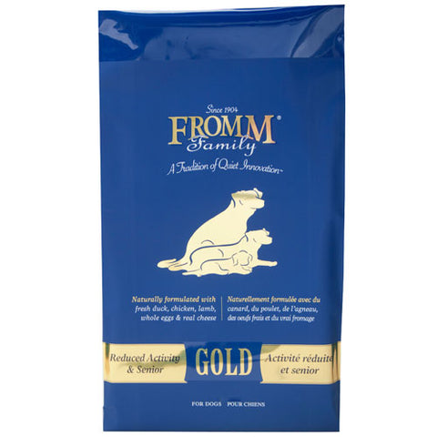 Fromm Gold Reduced Activity Senior 15lb