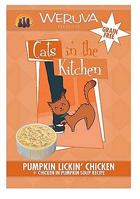 Cats In The Kitchen Pouch Pumpkin Lickin' Chicken 3oz