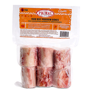 Primal Beef Marrow Bones 2” 6pk