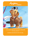 AuJou Dog by Rawz Chicken/Duck 2.46oz