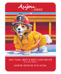 AuJou Dog by Rawz Tuna/Beef/Beef Liver 2.46oz