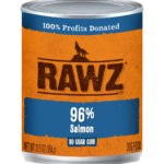 Rawz Dog 96% Salmon 12.5 oz Can