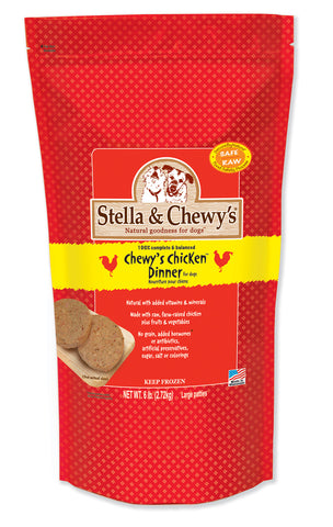 Stella & Chewy's Frozen Chewy's Chicken Formula For Dogs 6lb