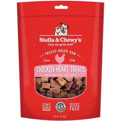 Stella & Chewy’s Chicken Heart Treats 3oz