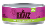 RAWZ Cat 96% Chicken & Chicken Liver Pate 5.5oz