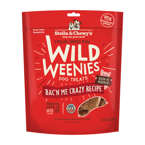 Stella & Chewy’s Wild Weenies Bac’ N Me Crazy 3.25oz