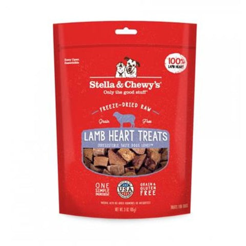 Stella & Chewy Lamb Heart Treats 3oz