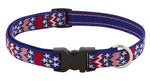 Lupine 1/2” Dog Collar America 6-9”