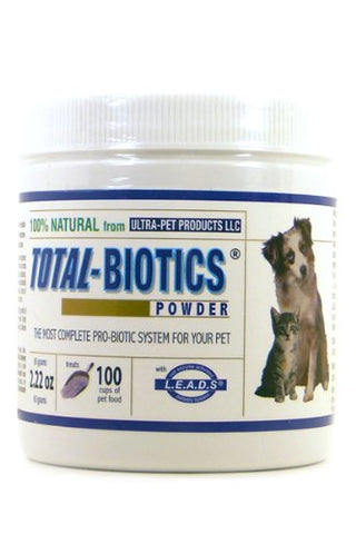 Total Biotics Probiotics Powder For Cats And Dogs, 63 Grams, 100 Servings