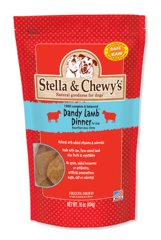 Stella & Chewy's Freeze Dried Patties Lamb 14oz