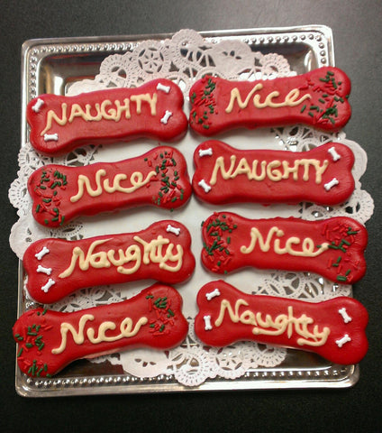 Naughty and Nice Cookie - Peanut Butter - Bag of 4