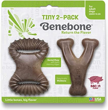Benebone Wishbone & Dental Tiny 2pk