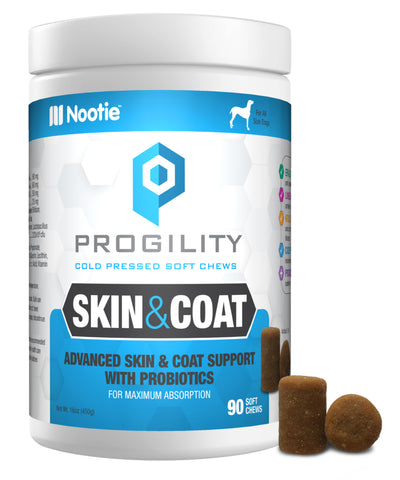 Progility Skin & Coat Chews 90ct