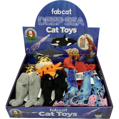 Fabcat Cat Deep Sea Assorted Cat Toys