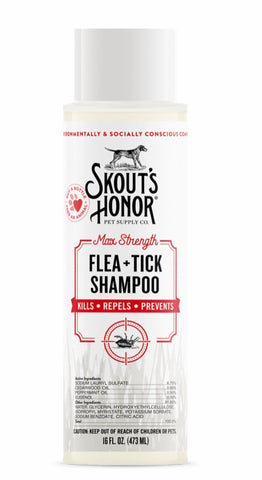 Skout’s Honor Flea & Tick Shampoo 16oz