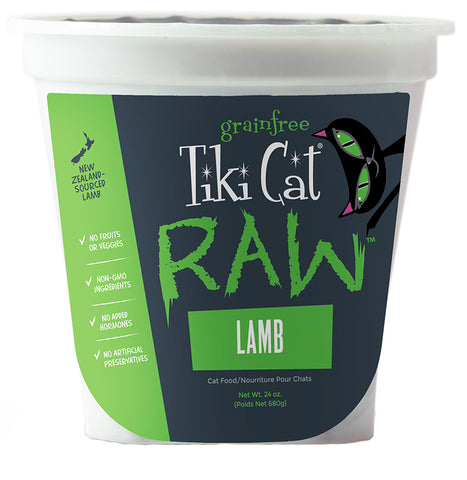 Tiki Cat Raw Lamb 8oz Tub