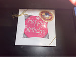 Birthday Cake - New England Dog Biscuit Pink Happy Birthday