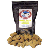 Peanut Butter and Banana Biscuits- New England Dog Biscuit - 14 Oz