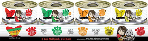 B.F.F. Cat Canned OMG Variety 12-Pack 3oz