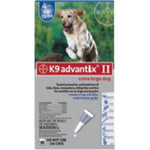 K9 Advantix II Extra Large Dog 55+lbs 4-pack